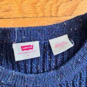 Levi's Navy Blue Sweater Women’s L